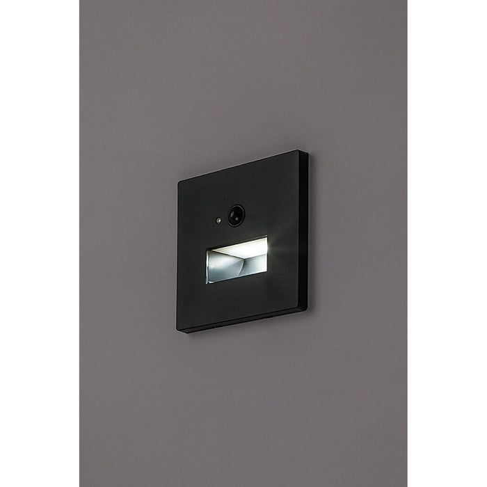 Lunca 1W LED Light, IP20, Black, 3000, 4500, 6500 K, Motion Sensor, Light Sensor, 77197, 4 pieces
