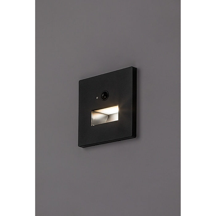 Lunca 1W LED Light, IP20, Black, 3000, 4500, 6500 K, Motion Sensor, Light Sensor, 77197