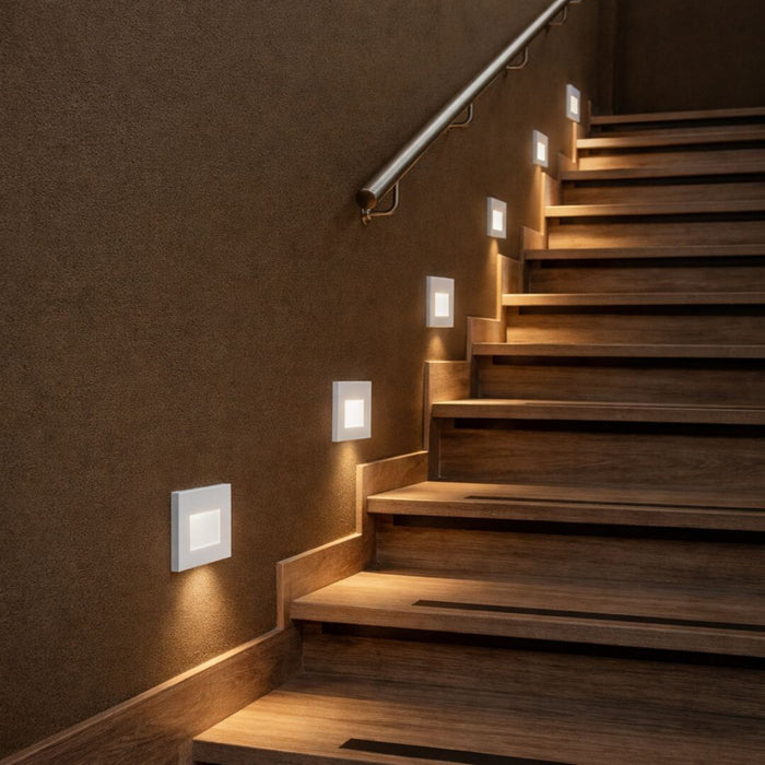 Lunca 1W LED Light, IP20, White, 3000, 4500, 6500 K, Motion Sensor, Light Sensor, 77198