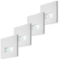 Lunca LED Lamp, 1W, IP20, white, adjustable color temperature: 3000, 4500, 6500 K, 77196, 4 pieces