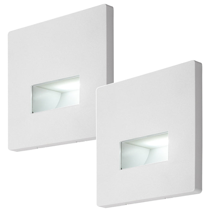 Lunca LED Lamp, 1W, IP20, white, adjustable color temperature: 3000, 4500, 6500 K, 77196, 2 pieces