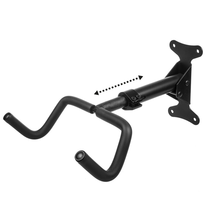 Maclean bicycle mount/wall hanger, horizontal, steel, max. load 30 kg, MC-431, 3 pieces