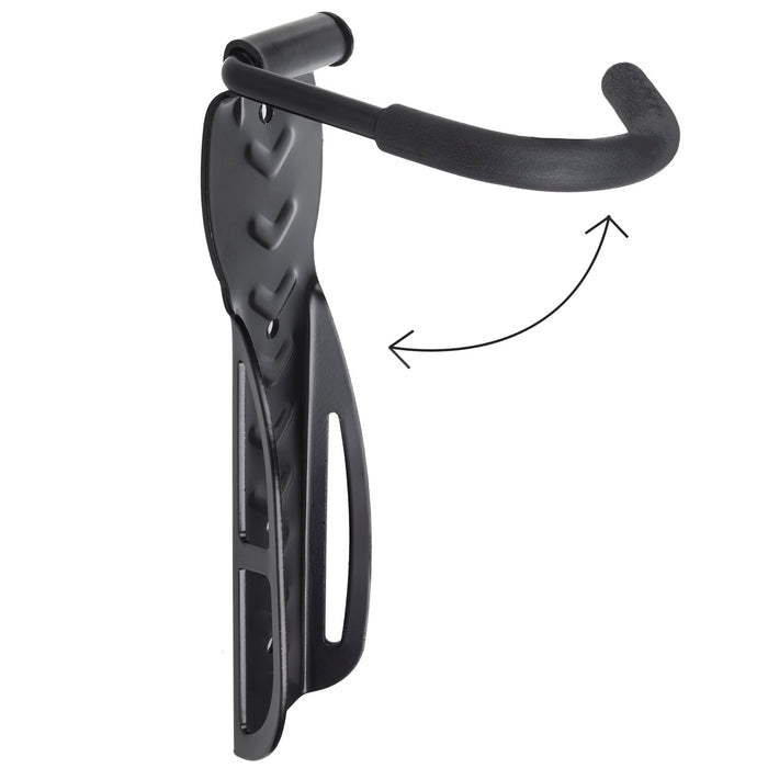 Maclean bicycle mount/wall hanger, vertical, steel, max. load 30 kg, MC-432, 4 pieces