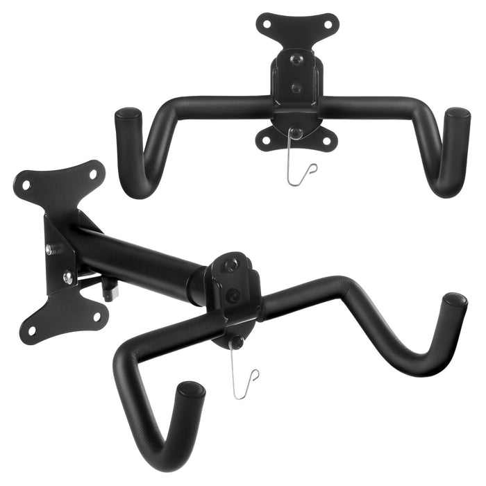 Maclean bicycle wall mount, horizontal, steel, max load 30kg, MC-484, 2 pieces