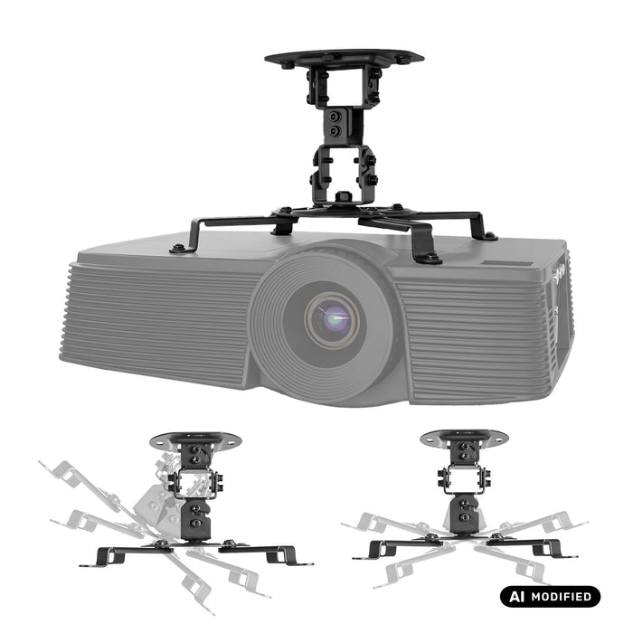Maclean Ceiling Mount/Hanger for Projectors, 54–320 mm, up to 13.5 kg, 360-degree rotation, MC-200 B