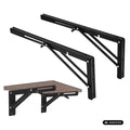 Maclean Folding Wall Shelf Bracket, min. 350 mm, max. 700 mm, max. 50 kg, 2 pieces, MC-196