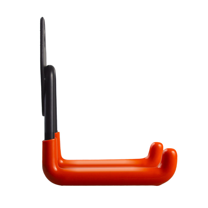 Maclean garage wall mount for tires, gardening tools, ladders, and hoses. Steel, max. load 70 kg, MC-442, 4 pieces