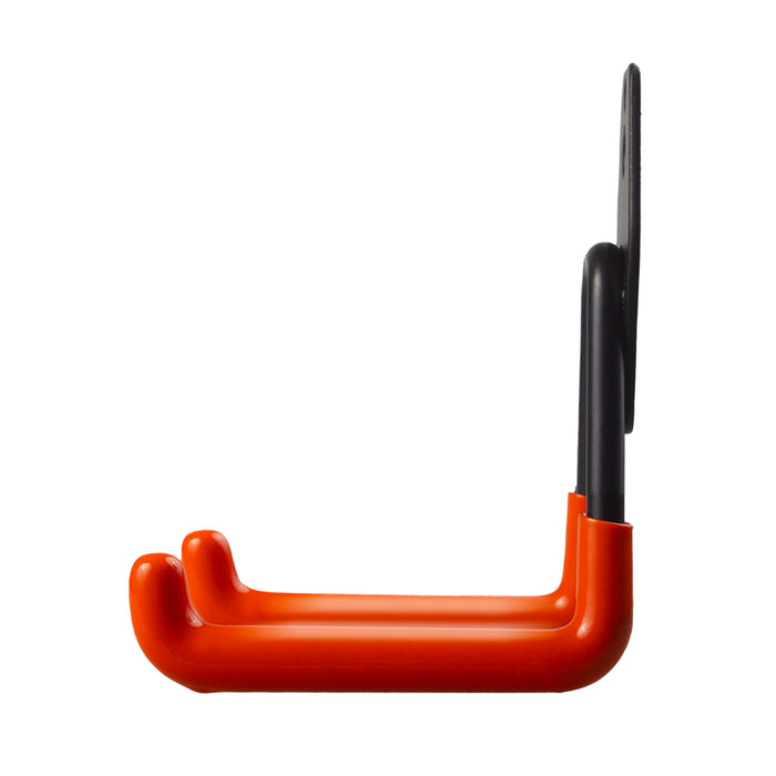 Maclean garage wall mount for tires, gardening tools, ladders, and hoses. Steel, max. load 70 kg, MC-442, 4 pieces