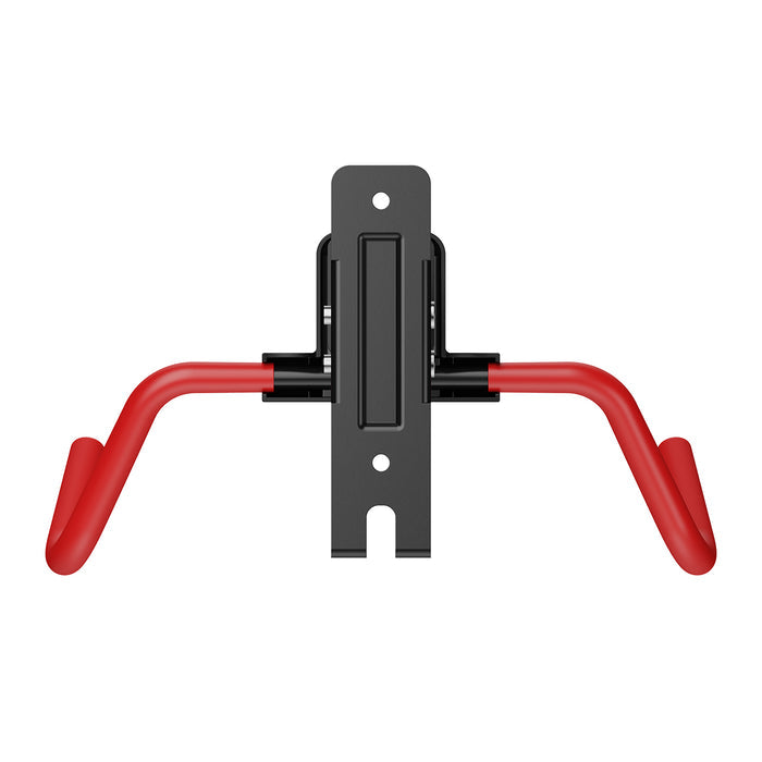 Maclean Horizontal Wall-Mounted Bike Rack, steel, max. load 30 kg, adjustable angle, MC-172, 2 pieces
