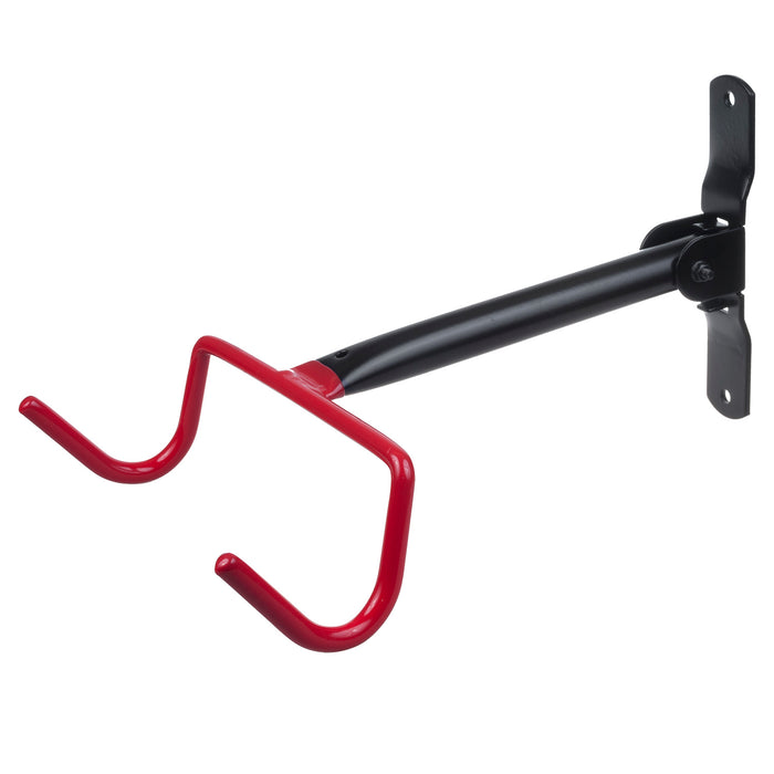 Maclean Horizontal Wall-Mounted Bike Rack, Steel, Max. Load 30 kg, MC-430, 2 pieces