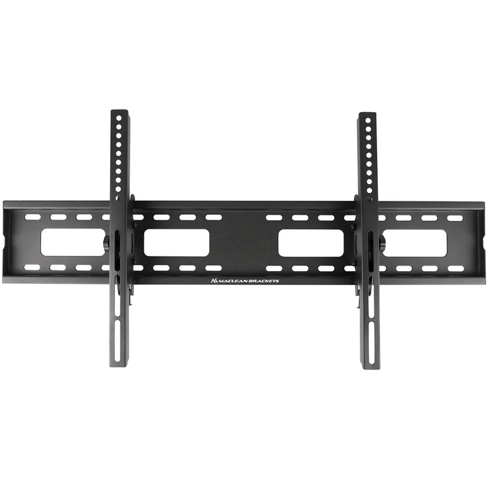 Maclean MC-422 TV Wall Mount Heavy Duty 43"-100" max VESA 800x400 120kg Tilting +/-15° Bracket Holder Hanger with Spirit Level Accessories