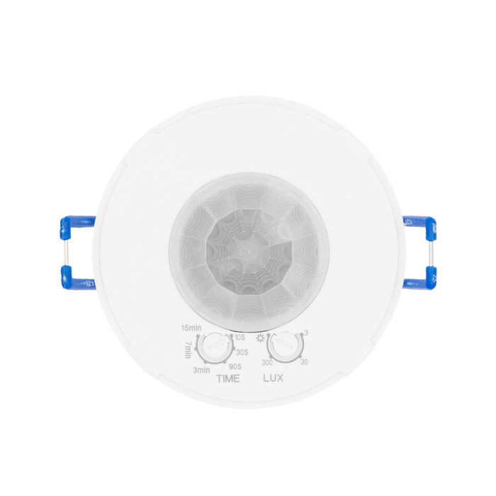 Maclean PIR Motion Sensor, Flush-Mount, 8 m Range, 600 W/1200 W, 220–240 V AC, 50/60 Hz, MCE821