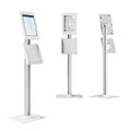 Maclean Tablet Advertising Mount with Lock, 10.9"-11", iPad Air/Pro, Samsung Tab A & S Series, 220x323x22mm, MC-960 W