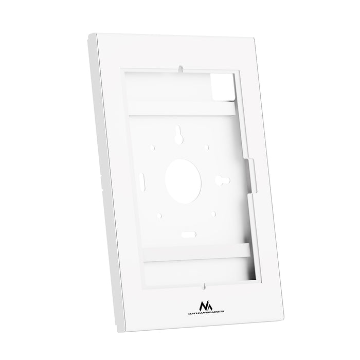Maclean Tablet Advertising Mount with Lock, 10.9"-11", iPad Air/Pro, Samsung Tab A & S Series, 220x323x22mm, MC-955 W