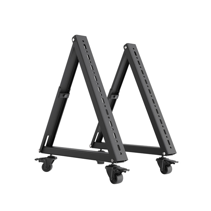Maclean TV Cart / Floor Stand, 37–80", max. VESA 800x400, max. 75 kg, mobile, wheel lock, MC-183