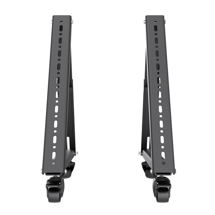 Maclean TV Cart / Floor Stand, 37–80", max. VESA 800x400, max. 75 kg, mobile, wheel lock, MC-183