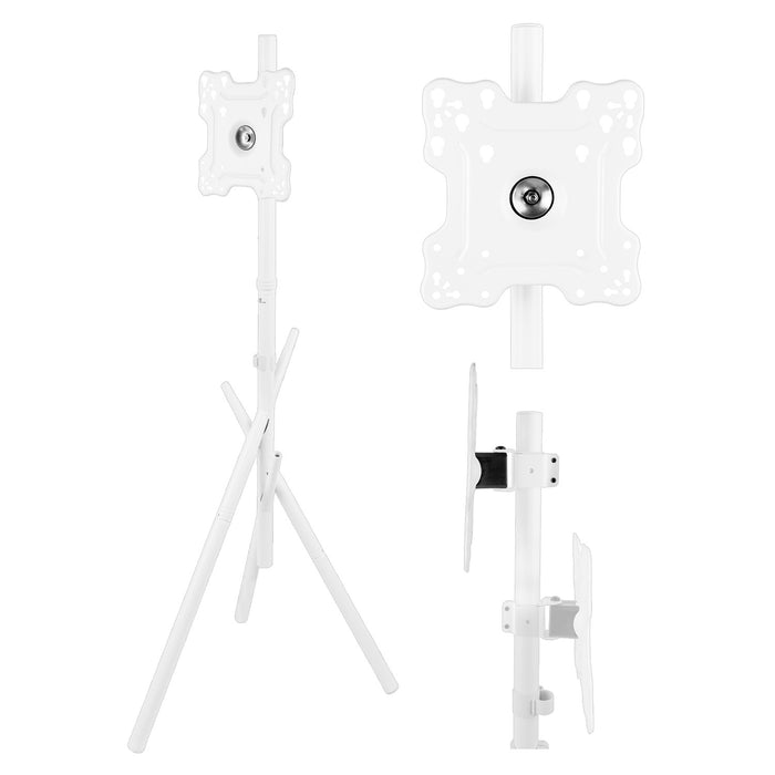 Maclean TV Floor Stand/Mount, 27–55", max. VESA 200x200, max. 60 kg, MC-181 W