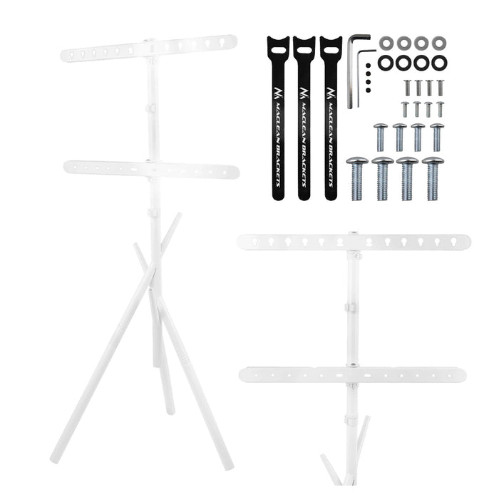 Maclean TV Floor Stand/Mount, 37–80", max. VESA 600x400, max. 60 kg, MC-182 W
