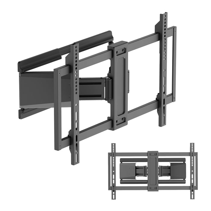 Maclean TV Mount / Bracket, max. VESA 600x400, 37-90", max. load 65 kg, black, MC-881 N