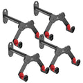 Maclean Wall-Mounted Bike Rack, 25 kg max, MC-457, 4 pieces