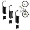 Maclean Wall-Mounted Bike Rack/Hanger, max. load 35 kg, adjustable tilt angle, steel, MC-171, 3 pieces