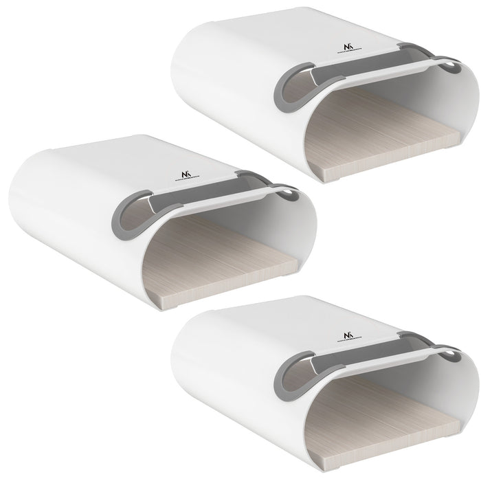 Maclean Wall-Mounted Bike Rack/Holder, 25 kg max, MC-466, 3 pieces