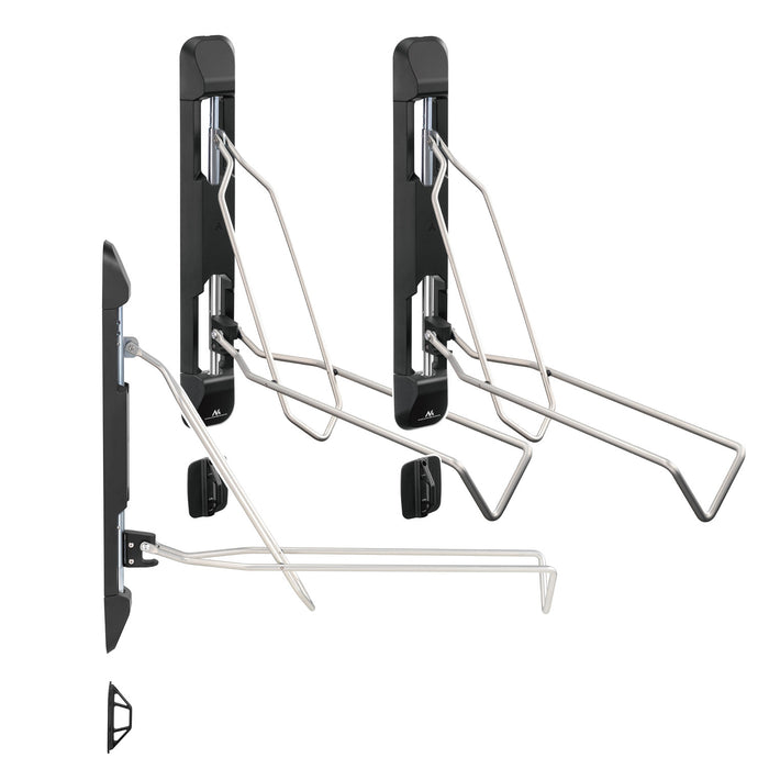 Maclean Wall-Mounted Bike Rack/Holder, max. 35 kg, MC-471, 3 pieces