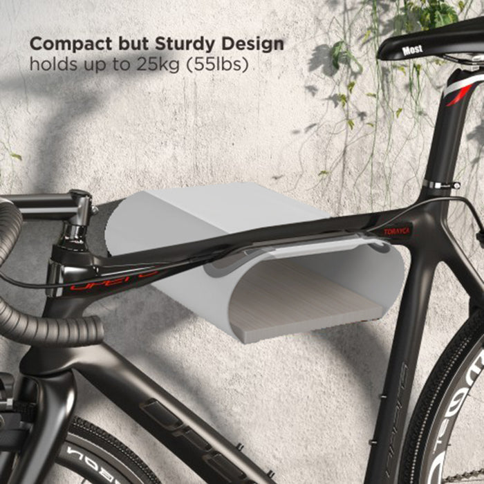 Maclean Wall-Mounted Bike Stand/Holder, 25 kg max, MC-466, 2 pieces
