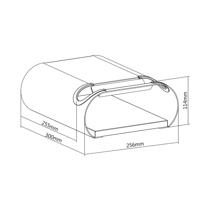 Maclean Wall-Mounted Bike Stand/Holder, 25 kg max, MC-466, 2 pieces