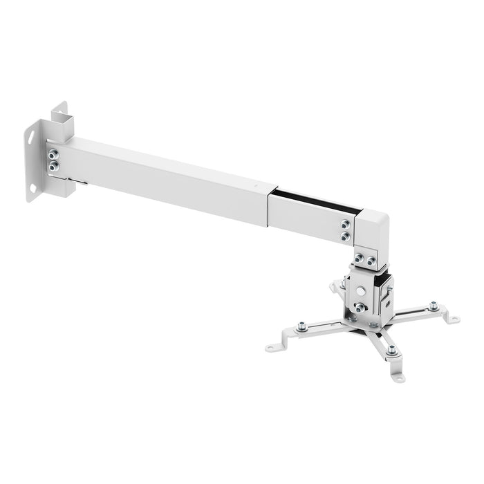 Maclean Wall-Mounted Projector Bracket/Hanger, White, up to 20 kg, MC-205 W