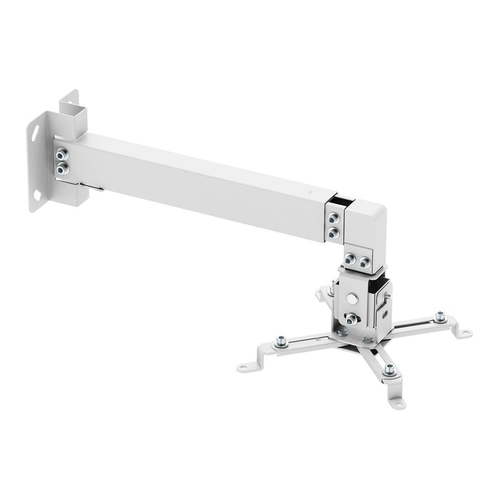 Maclean Wall-Mounted Projector Bracket/Hanger, White, up to 20 kg, MC-205 W