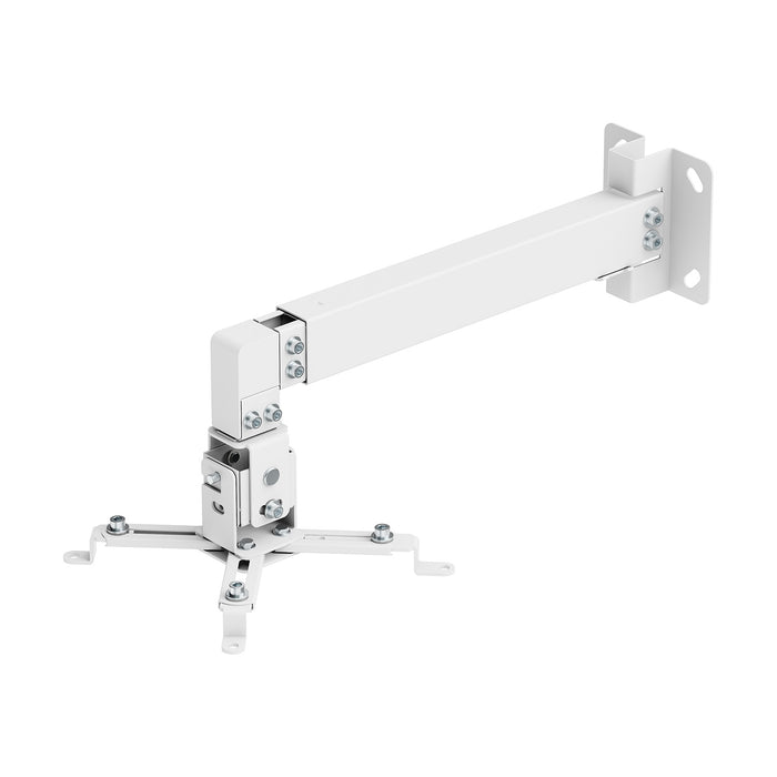 Maclean Wall-Mounted Projector Bracket/Hanger, White, up to 20 kg, MC-205 W