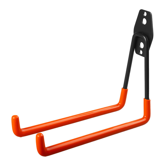Maclean wall mount/hanger for tires, gardening tools, ladders, hoses, bicycles, max. load 25 kg, MC-444, 4 pieces