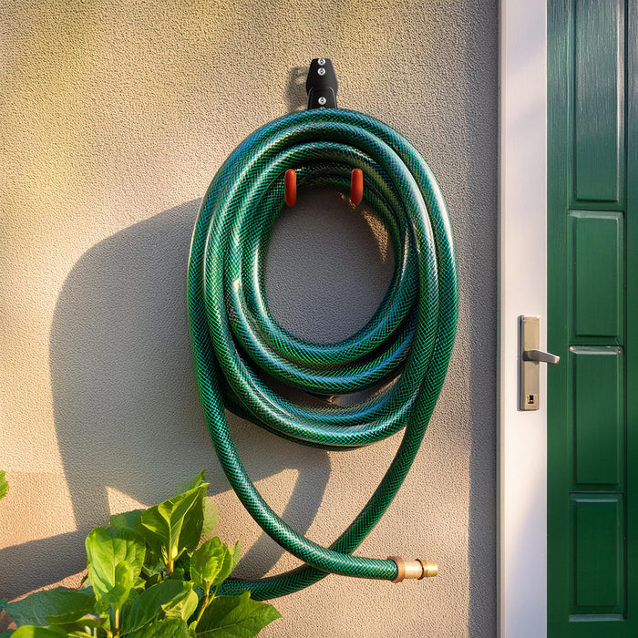 Maclean wall mount/hanger for tires, gardening tools, ladders, hoses, bicycles, max. load 25 kg, MC-444, 4 pieces