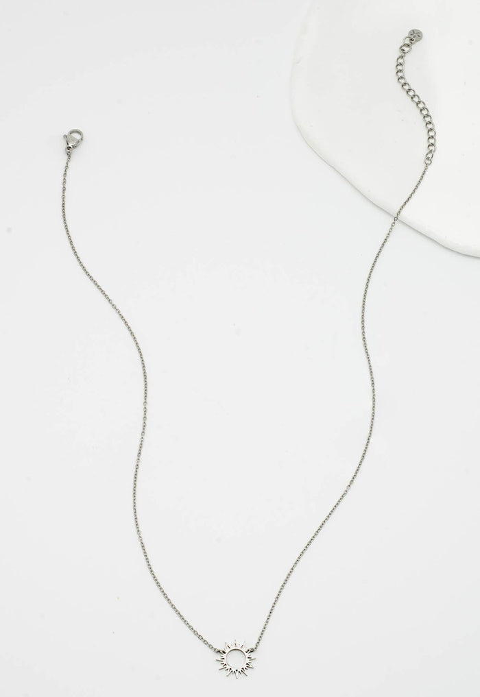 Mallory Necklace in Silver