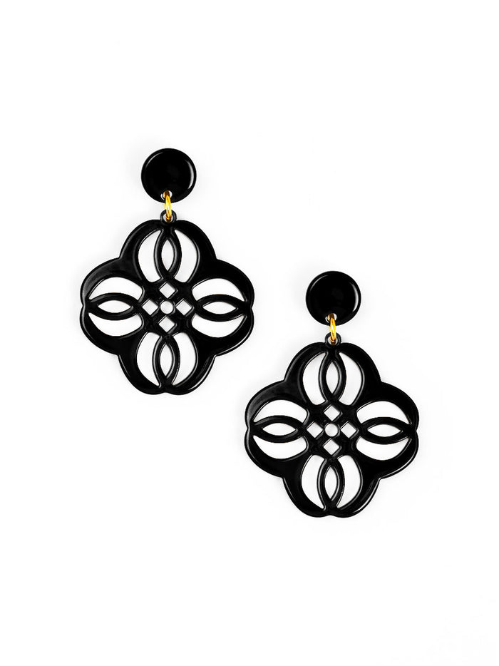 Mandala Drop Earring
