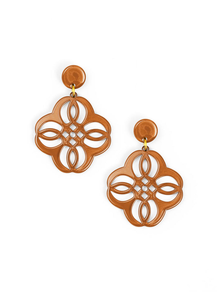 Mandala Drop Earring