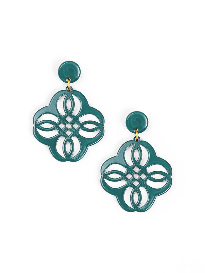 Mandala Drop Earring