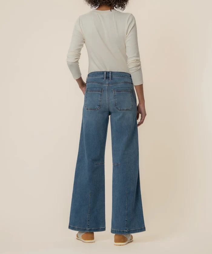 Meg High Rise Wide Leg in Acutely