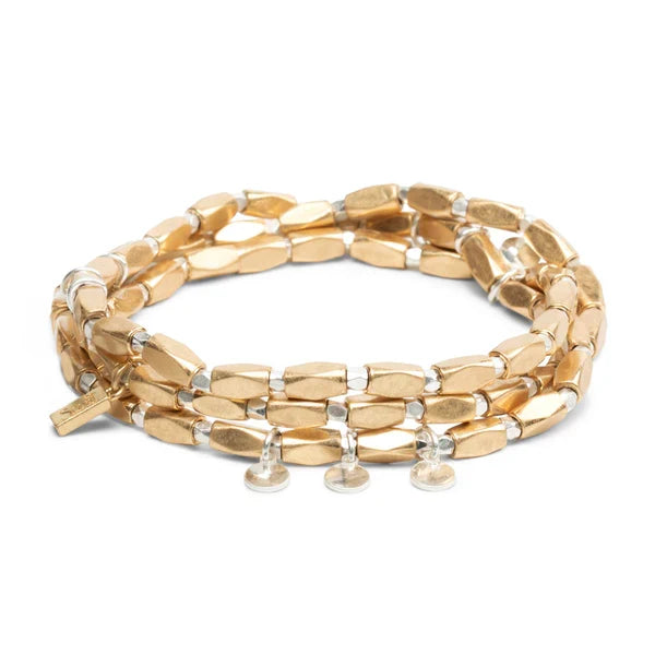 Metal Wrap - Iconic/Disc/Gold & Silver