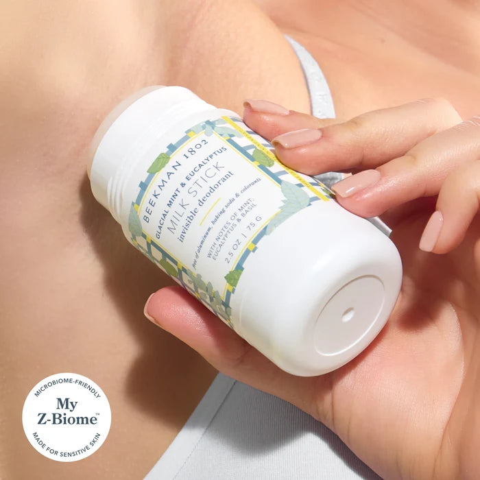 Milk Stick All-Day Deodorant - Glacial Mint & Eucalyptus by Beekman 1802