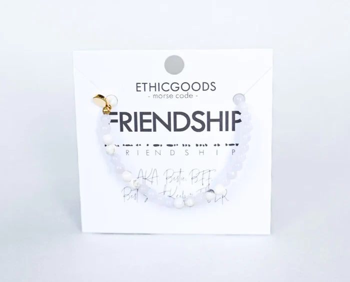 Morse Code Bracelet | FRIENDSHIP