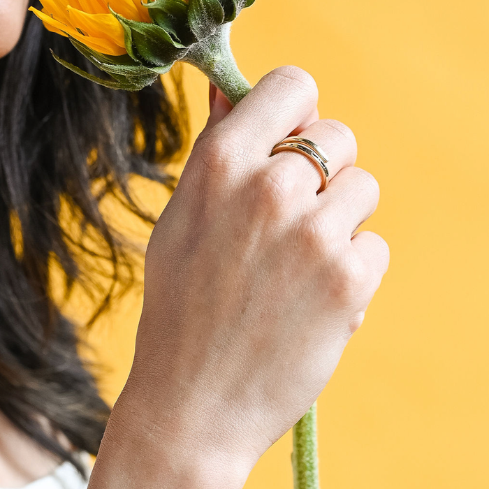 Morse Code Ring - Stamped | DREAM: Dream
