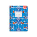 Neon Floral Blue Birds Hardback Notebook (A5)
