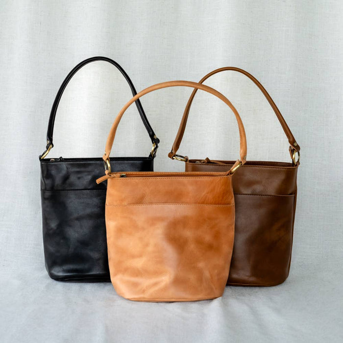Newport Tote Bag in Camel