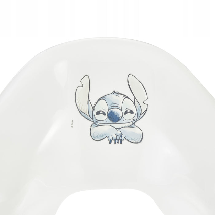 Non-slip step stool, two steps, max. 120 kg, + Toilet seat cover + Stitch potty