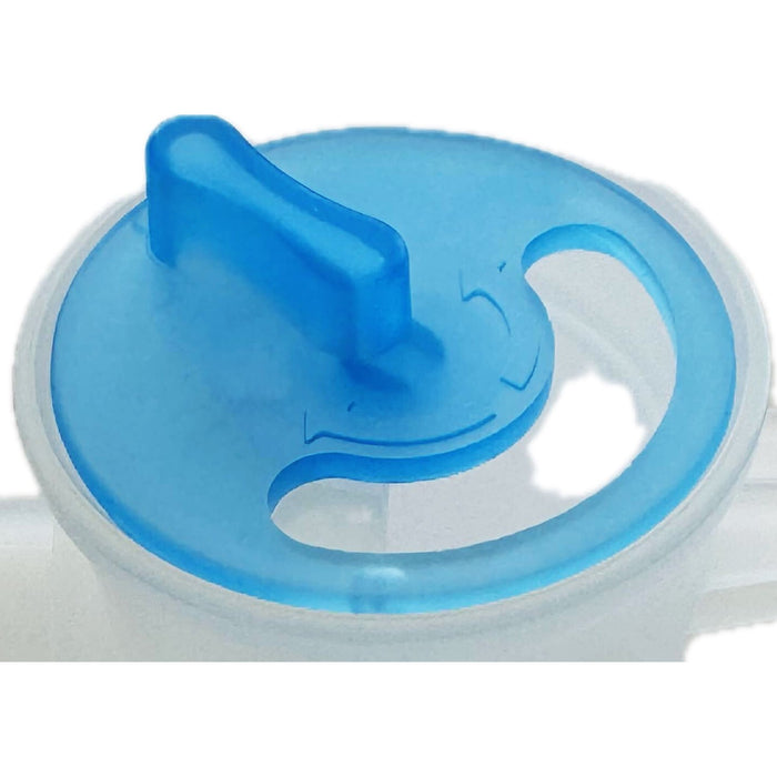 Omnibus inhalation/nebulization accessory kit, large 12ml nebulizer, blue color, 5 spare filters, speed control