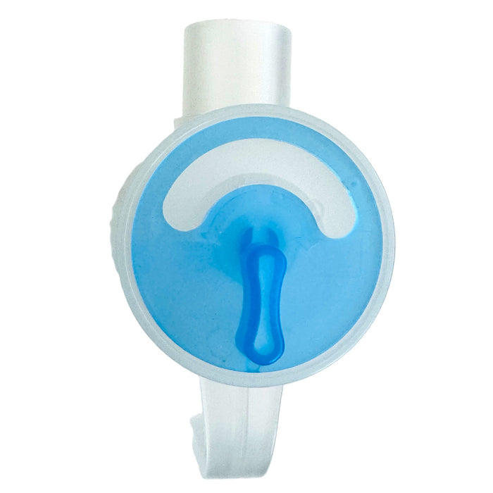 Omnibus inhalation/nebulization accessory kit, large 12ml nebulizer, blue color, 5 spare filters, speed control