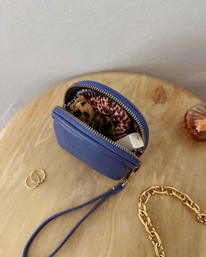 Paige Purse in Ocean Blue