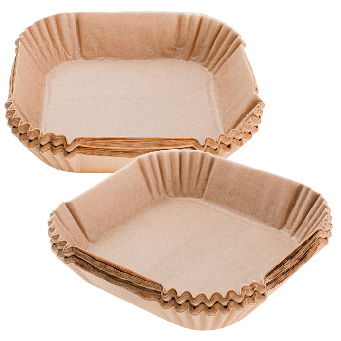 Paper inserts for deep fryers, air fryers, Adler, 16 cm, up to 240°C, biodegradable, 200 pieces, AD 6731